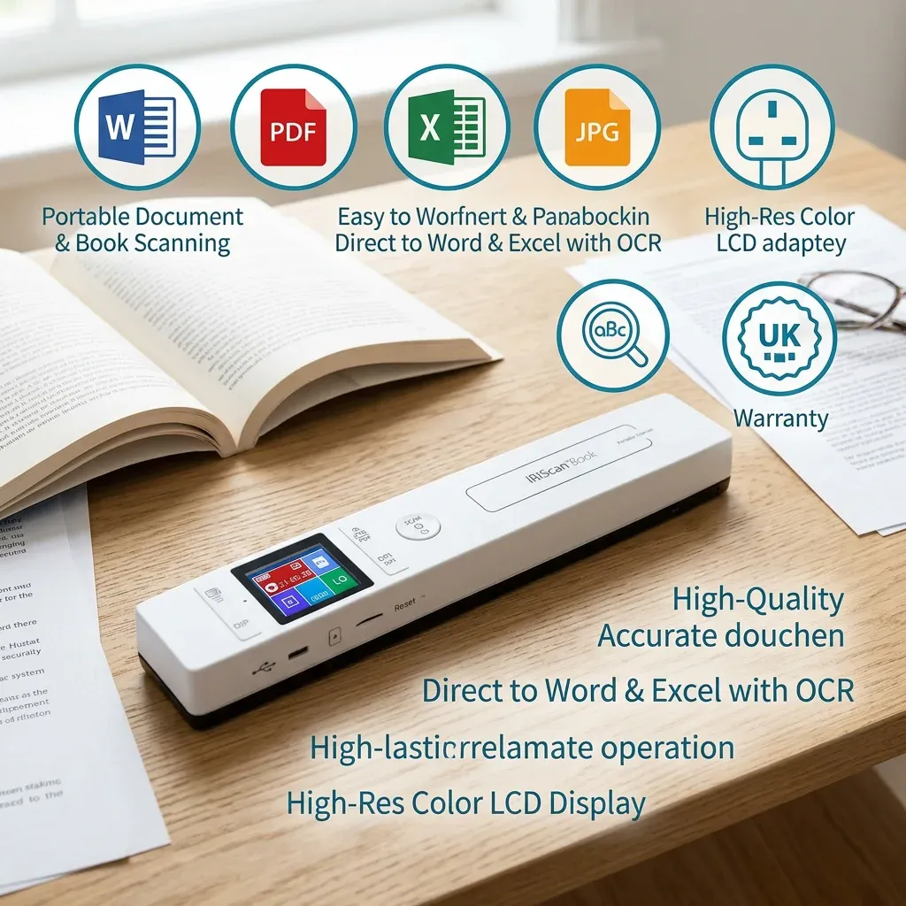 Portable Book Scanner Explained: A UK Buyer's Guide